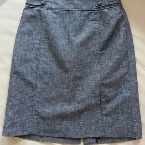 Banana Republic Charcoal Pencil Skirt